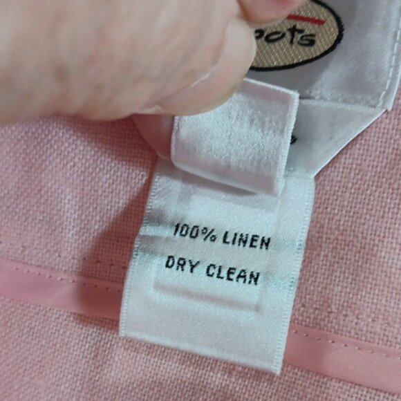 Talbots Irish Linen Pink Maxi A-line Skirt for Casual Occasions - Picture 5 of 5